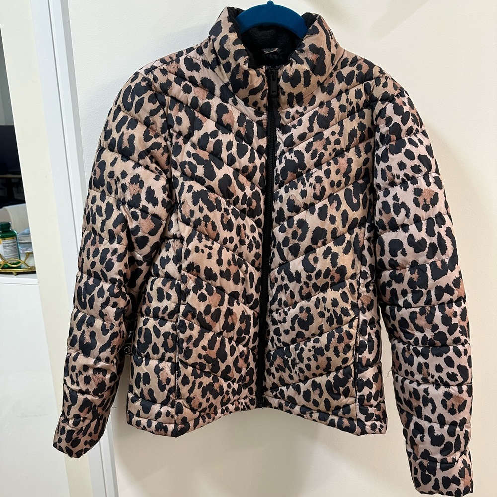 Gap Leopard Puffer